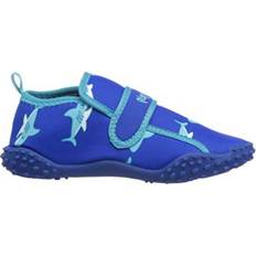 Blauw Strandschoenen Playshoes Aquaschoenen Haai - Blauw