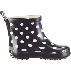 Playshoes Bottes de Pluie en Caoutchou bébé Low Dots - Bleu