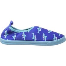 Playshoes Aqua Pantofole Squalo - Blu