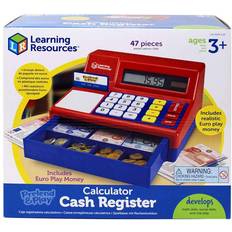 Juguetes de tienda Learning Resources Pretend & Play Calculator Cash Register 47pcs