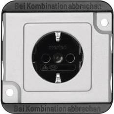 Silver Wall Outlets Merten MEG2300-7060 1-way