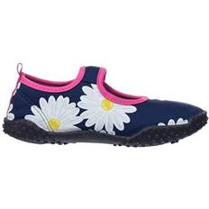 Textile Beach Shoes Children's Shoes Playshoes Aqua - Daisies