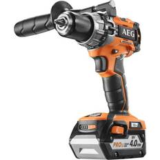 AEG Trapani e Cacciaviti AEG Trapano a percussione Brushless 18V 2 batterie 4.0Ah 1 caricatore BSB18C2BL-402C Noir et orange