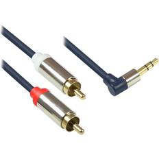 Good 2RCA-3.5mm Angled 5m