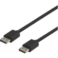 DisplayPort-DisplayPort - DisplayPort-kaapeli Kaapelit Deltaco Displayport-Displayport 1.4