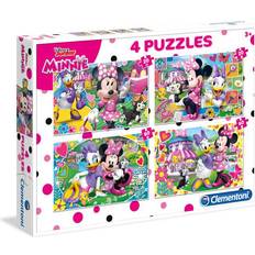 Anders And Klassiske puslespil Clementoni SuperColor Disney Junior Minnie 4 in 1 160 Pieces