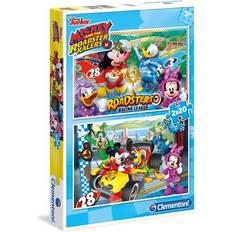 Pato Donald Rompecabezas Clásicos Clementoni Puzzle Doble Mickey 2x20 Piezas