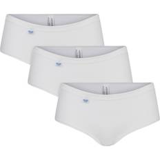 Femme Culottes Sloggi Basic Midi 3-pack - White