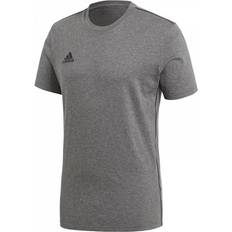 adidas Core 18 T-Shirt Men - Dark Grey Heather/Black