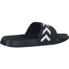 Hummel Herren Slides Hummel Larsen - Dress Blue/White