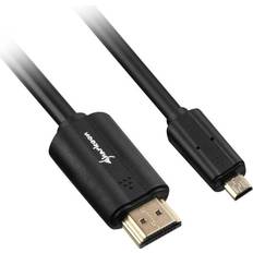 Sharkoon HDMI - Micro HDMI 1m