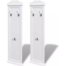 VidaXL Vita Klädkrokar vidaXL 242437 2-pack Klädkrok 27.9cm 2st