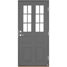 Leksandsdörren Tradition Granberg Ytterdörr Klarglas S 6000-N V (100x200cm)