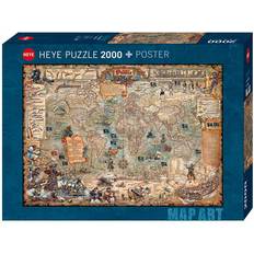 Jigsaw Puzzles Heye Pirate World 2000 Pieces