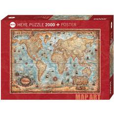 Jigsaw Puzzles Heye The World 2000 Pieces