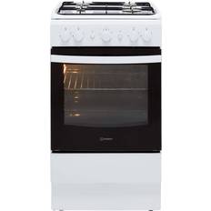 Convection/ Fan Oven Gas Cookers Indesit IS5G1KMW White