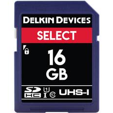 Delkin Select SDHC Class 10 UHS-I U1 V10 100/30MB/s 16GB