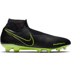 NIKE Textile Football Shoes NIKE Phantom Vision Elite Dynamic Fit FG M - Black/Volt/Black