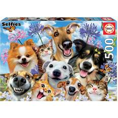 10 Rompecabezas Clásicos Educa Puzzle fun in the sun, selfie 500 piezas