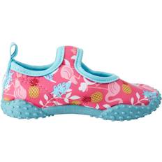 Textile Beach Shoes Children's Shoes Playshoes Aqua - Flamingo