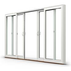 Härdat glas Skjutdörrar NorDan NTech Skjutdörr Härdat glas S 0502-Y (320x210cm)