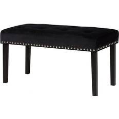 Noir Banquettes Beliani Yorkton Banquette 102x51cm