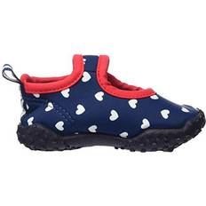 Textile Beach Shoes Children's Shoes Playshoes Aqua - Heart