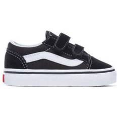 Velcro Zapatos para Niños Vans Toddler Old Skool V - Black