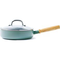 Saute Pans GreenPan Mayflower with lid 2.6 L 24 cm