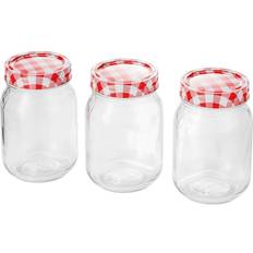 Non-Stick Kitchen Storage Judge Preserving Kitchen Container 3pcs 0.5L