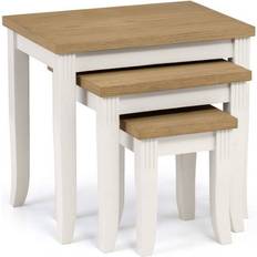 Wood Nesting Tables Julian Bowen Davenport Nesting Table 40x55cm 3pcs