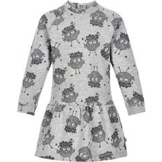 Fugle Kjoler Børnetøj Minymo Dress - Grey Melange (121096-1230)