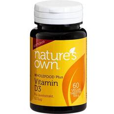 D vitamin natures own Natures Own Vitamin D3 60 st