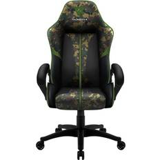 ThunderX3 Adulto - Pelle Sedie da gioco ThunderX3 Sedia Gaming Bc1 con AirTech Colore Camo Green