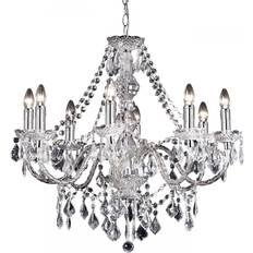 Acrylic Ceiling Lamps Endon Lighting Clarence Pendant Lamp ∅ 78cm