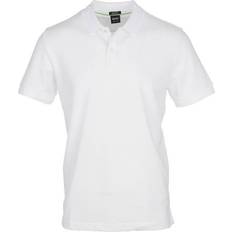 HUGO BOSS Polo Shirts HUGO BOSS Piro Polo Shirt - White