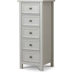 Julian Bowen Maine Dove Grey Chest of Drawer 48x114cm