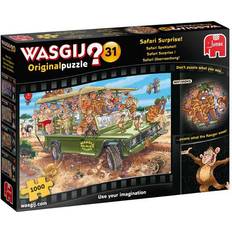 Vehículos Rompecabezas Clásicos Jumbo Wasgij Original 31: Safari Surprise! 1000 Pieces