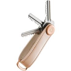 Key Organiser Leather - Blush with Blush Stitching