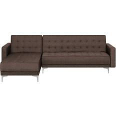 4 Seater Sofas Beliani Aberdeen Right-Hand Sofa 267cm 4 Seater