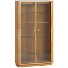 Glasses Glass Cabinets Ercol Windsor Glass Cabinet 91x152cm