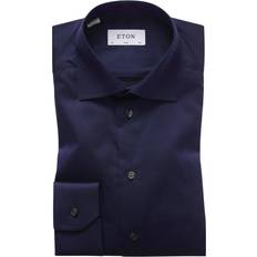 Etón Signature Twill Shirt - Dark Blue