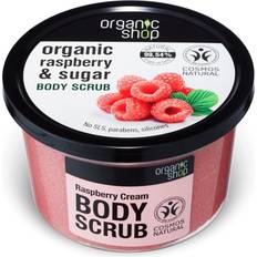 Gommages Corps Organic Shop Raspberry Cream Body Scrub 250ml