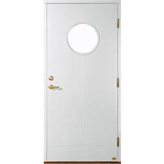 Leksandsdörren Trend Almo Ytterdörr Klarglas S 0502-Y H (100x200cm)