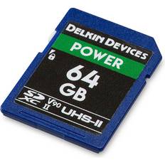 V90 64gb Delkin Devices 64GB SDXC 2000X Memory Card V90 UHS-II #DDSDG200064G