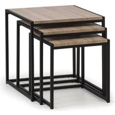 Wood Nesting Tables Julian Bowen Tribeca Nesting Table 45x45cm 3pcs