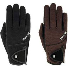 Roeckl Guantes de Equitación Milano - Dark Brown