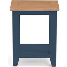 Blue - Oak Small Tables Julian Bowen Richmond Small Table 38x44cm