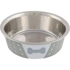 Trixie Cuelle En Acier Inox Avec Silicone Et Motif 400 ml ø 14 cm Pour Chien Ou Chat