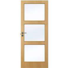 Swedoor Skjutdörrar Swedoor Easy Nature GW3 Beech Skjutdörr Klarglas (62.5x204cm)